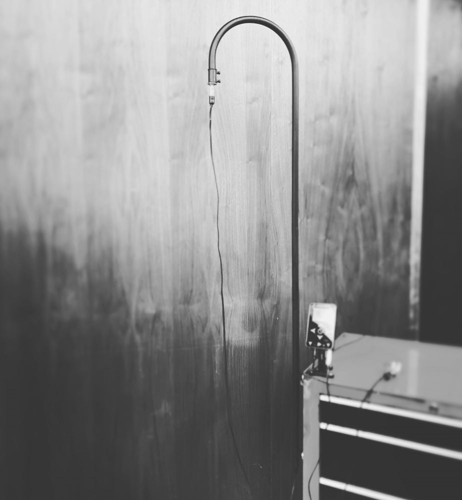 The High-Jack by Joshua Bowers — 5’ Magnetic Crane for Tattoo Workstation