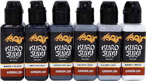Kuro Sumi - Marble Stone Tattoo Ink Set 1.5oz