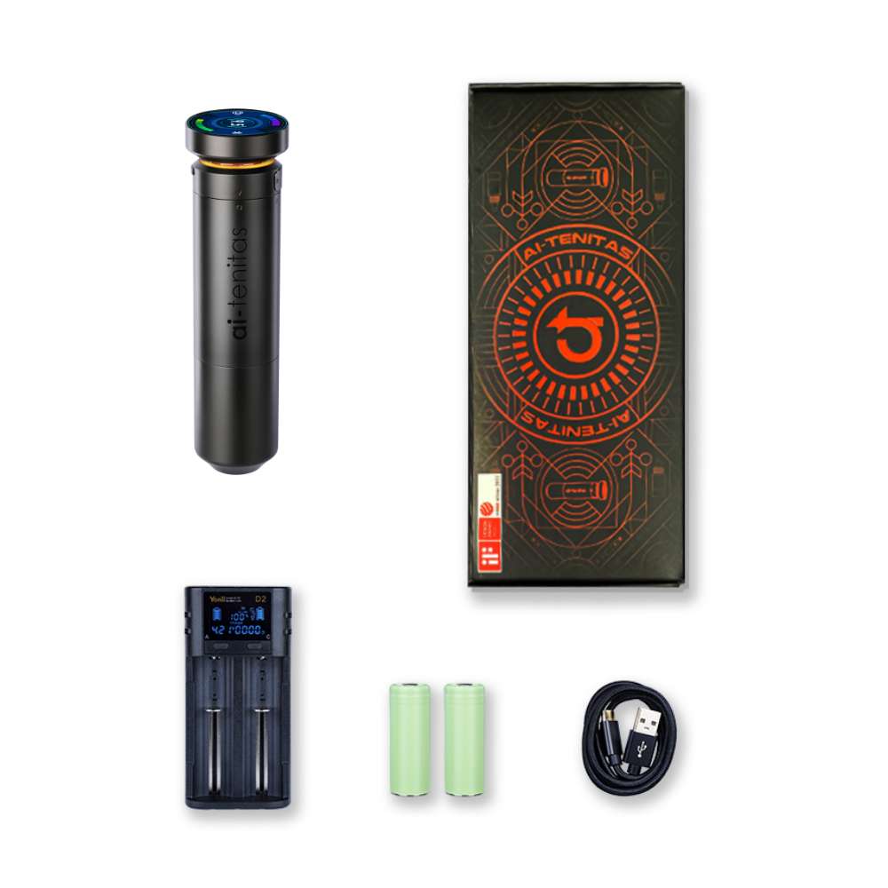 AI Tenitas Bounty Hunter Wireless Tattoo Machine