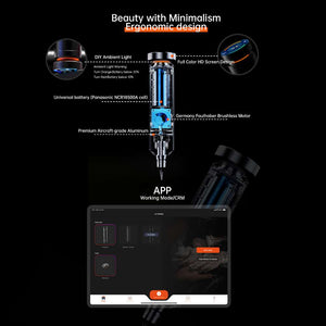 AI Tenitas Bounty Hunter Wireless Tattoo Machine