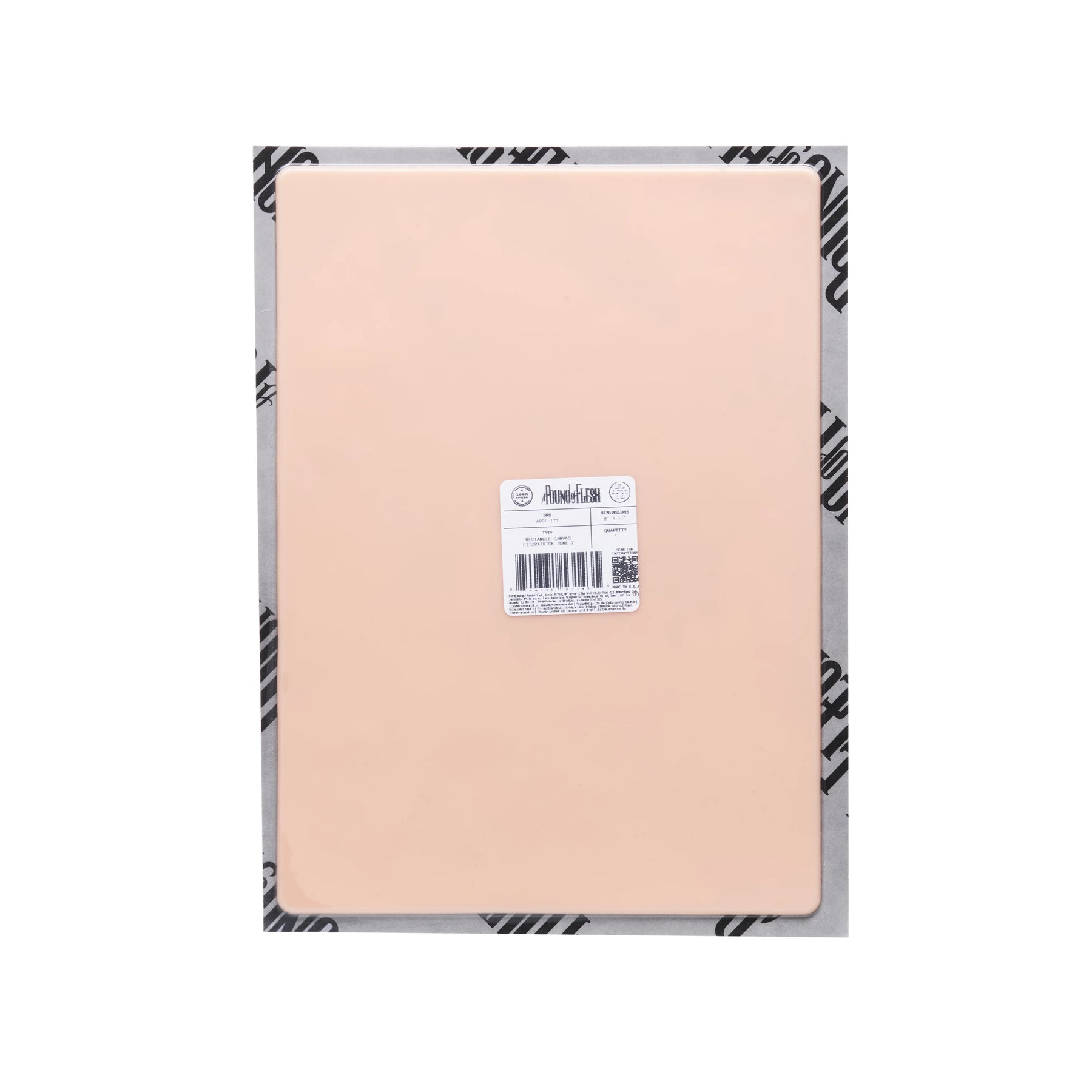 A Pound of Flesh Flat Canvas — 8" x 11" — Single or Pack