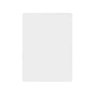Flat Clear Canvas — Pick Size — Single or Pack