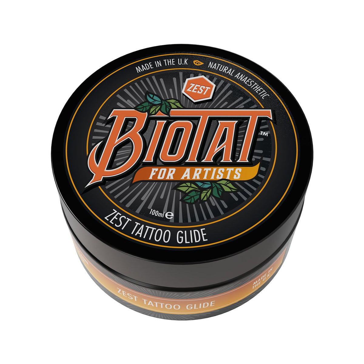BIOTAT Numbing Tattoo Glide — Zest Orange — Pick Size
