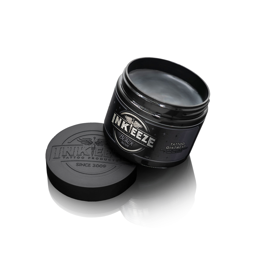 INK-EEZE Black Glide Tattooing Ointment — 6oz Jar