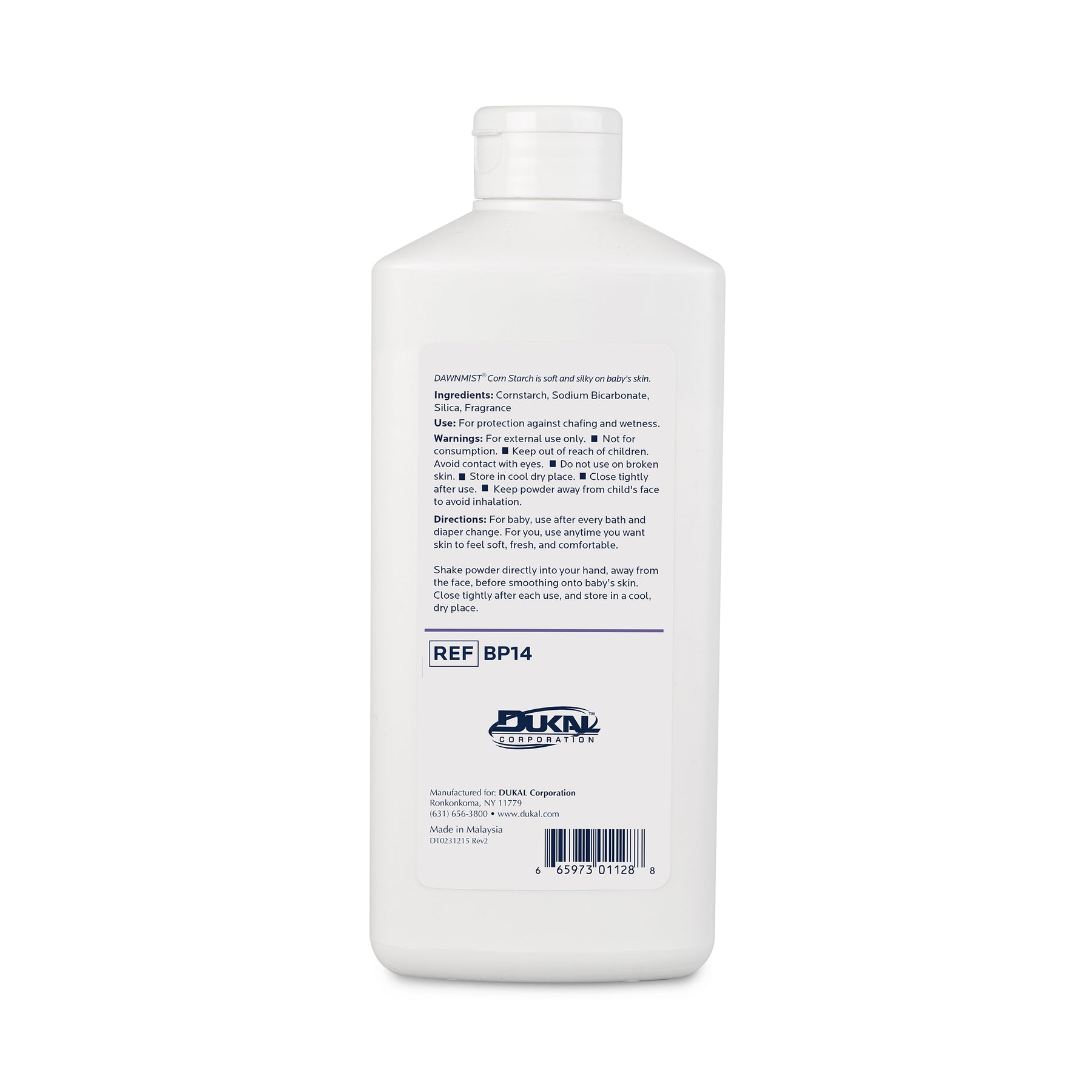 Baby Powder - Talc Free Cornstarch - 14oz - for APOF Silicone