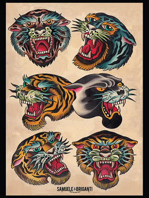 Echoes of Time — 25 Years of Tattoo Art — Hardcover Book + Travel Tool Book