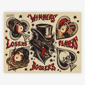 Spider Murphy’s Tattoo Flash Volume III — Hardcover Book