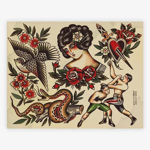 Spider Murphy’s Tattoo Flash Volume III — Hardcover Book