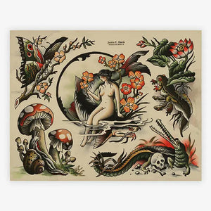 Spider Murphy’s Tattoo Flash Volume III — Hardcover Book