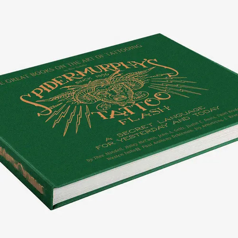 Spider Murphy’s Tattoo Flash Volume III — Hardcover Book