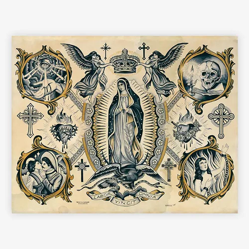 Spider Murphy’s Tattoo Flash Volume III — Hardcover Book