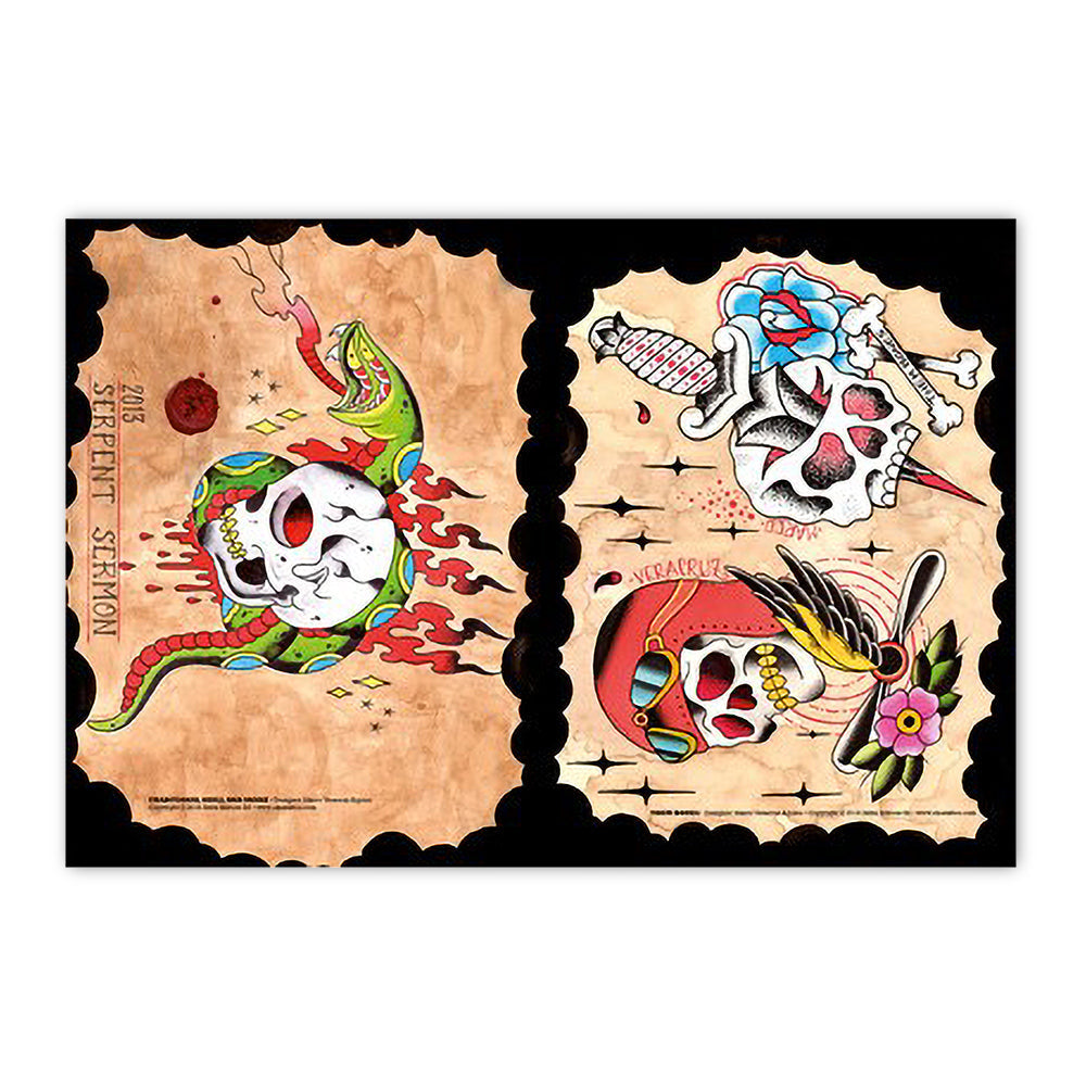 Elaborate Skull Designs — Softcover Book