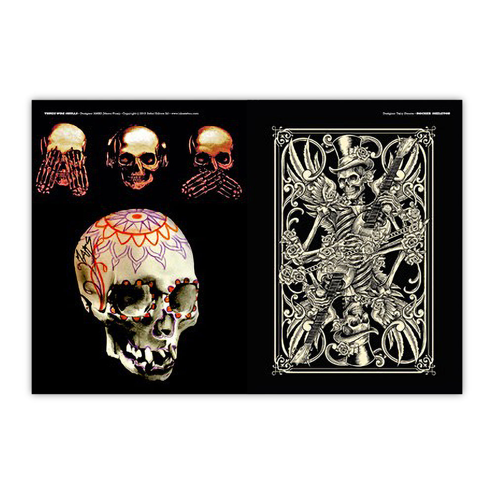 Elaborate Skull Designs — Softcover Book