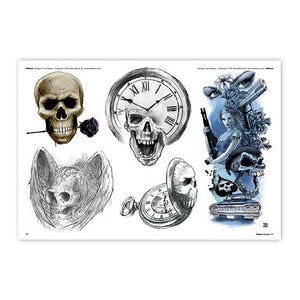 Elaborate Skull Designs — Softcover Book