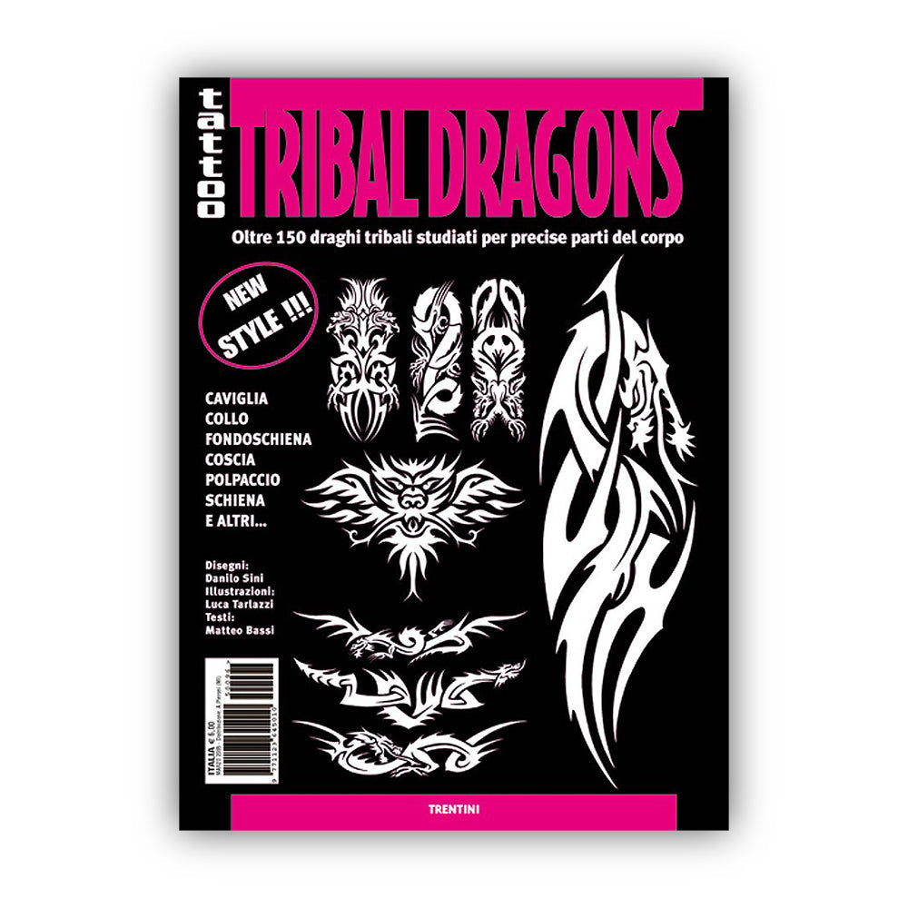 Book of Dragon Illustrations — Softcover Book