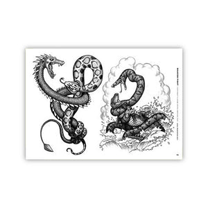 Tattoo Professionist #01 — Snakes — Softcover Book