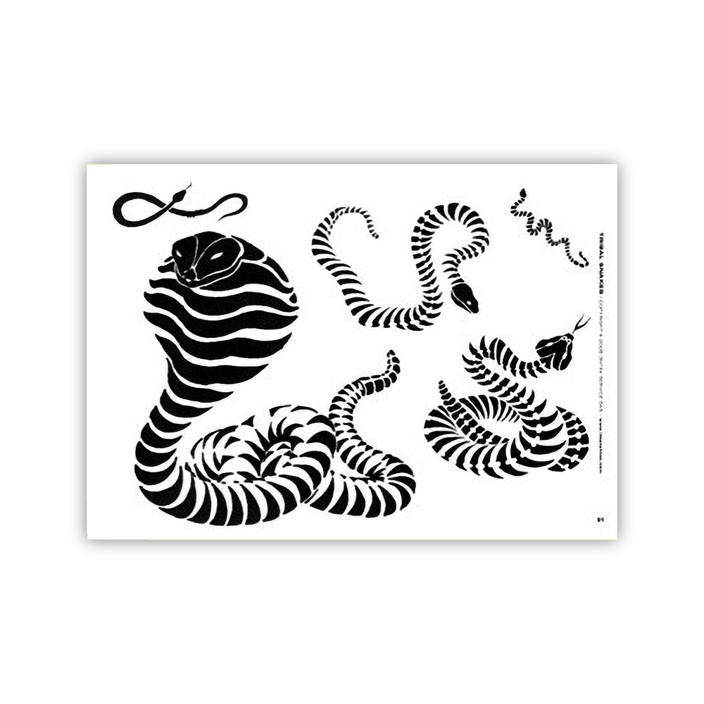 Tattoo Professionist #01 — Snakes — Softcover Book