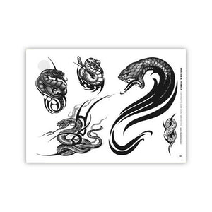 Tattoo Professionist #01 — Snakes — Softcover Book