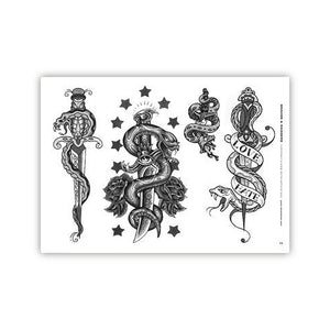 Tattoo Professionist #01 — Snakes — Softcover Book