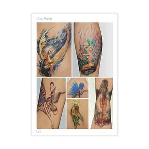 Tattoo Photos Book #1 — Angels and Fairies  — Softcover Book