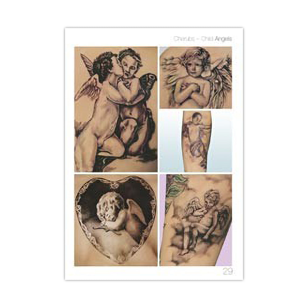 Tattoo Photos Book #1 — Angels and Fairies  — Softcover Book
