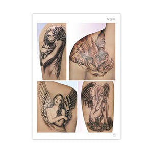 Tattoo Photos Book #1 — Angels and Fairies  — Softcover Book