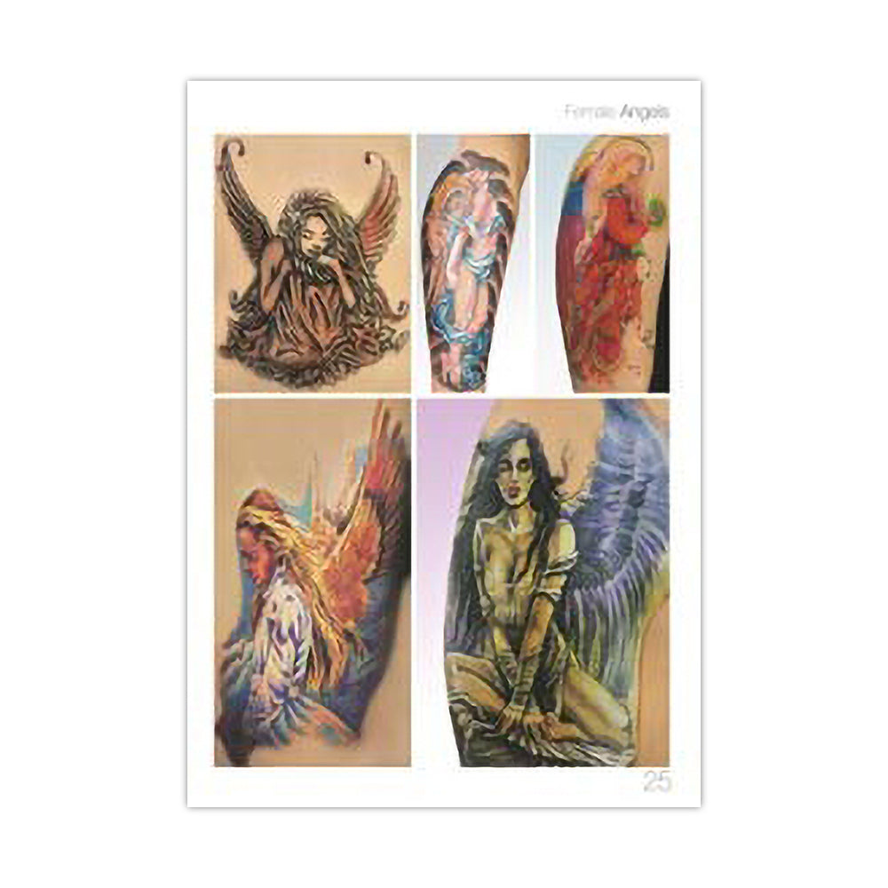 Tattoo Photos Book #1 — Angels and Fairies  — Softcover Book