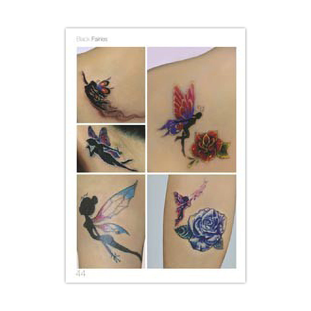 Tattoo Photos Book #1 — Angels and Fairies  — Softcover Book