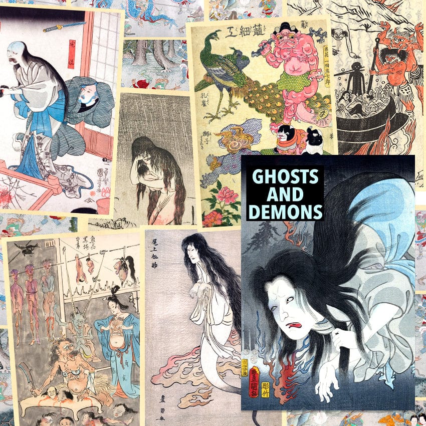 Ghosts and Demons Tattoo Flash — Softcover Book