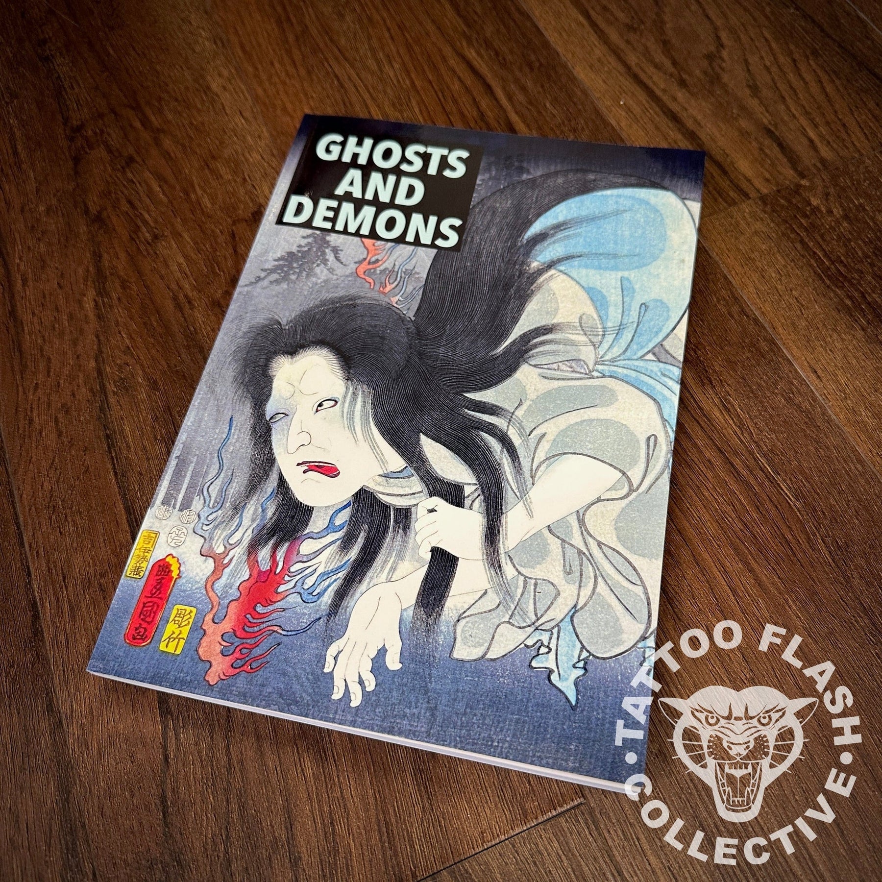 Ghosts and Demons Tattoo Flash — Softcover Book