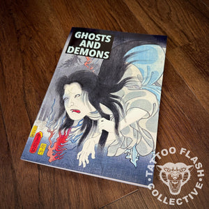 Ghosts and Demons Tattoo Flash — Softcover Book