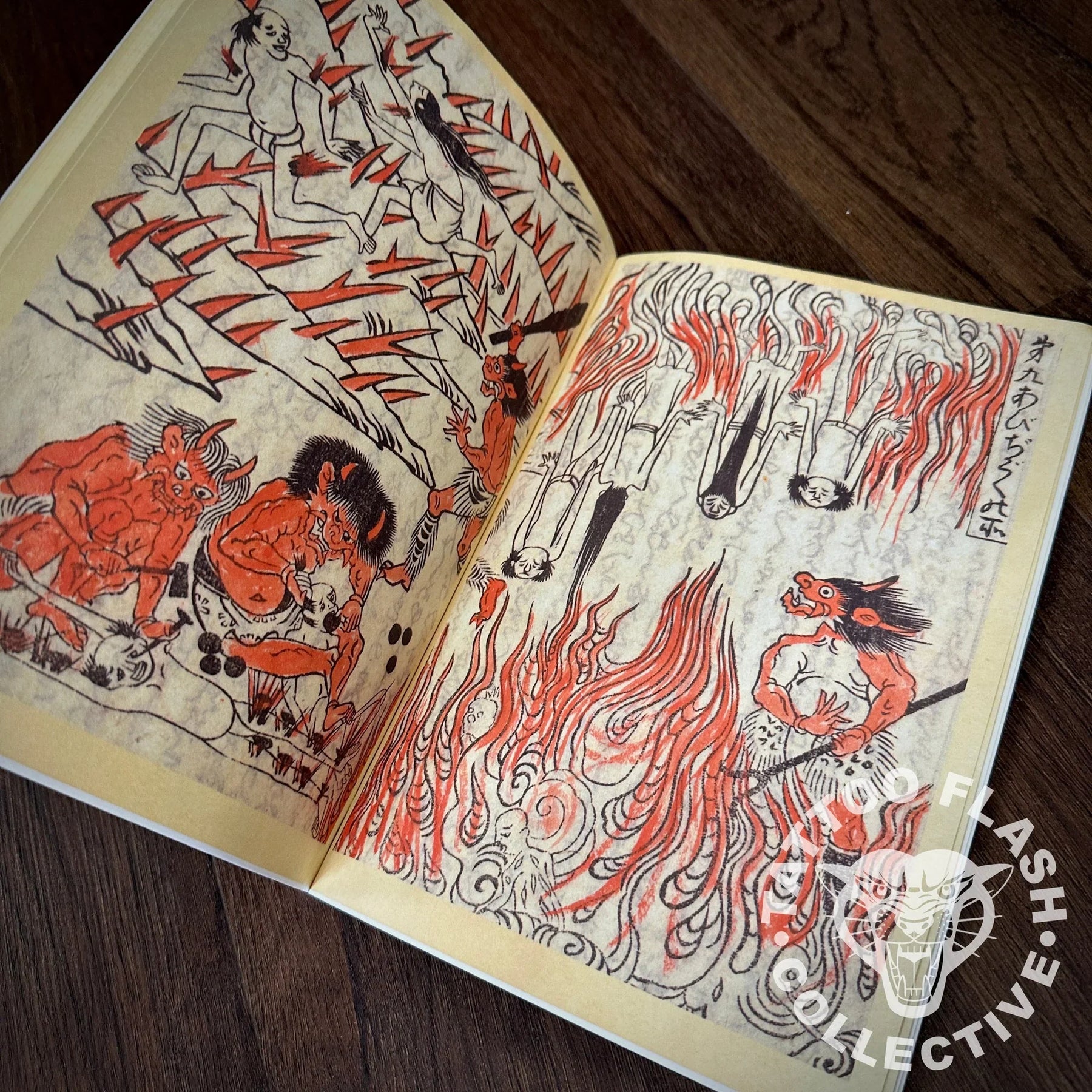 Ghosts and Demons Tattoo Flash — Softcover Book