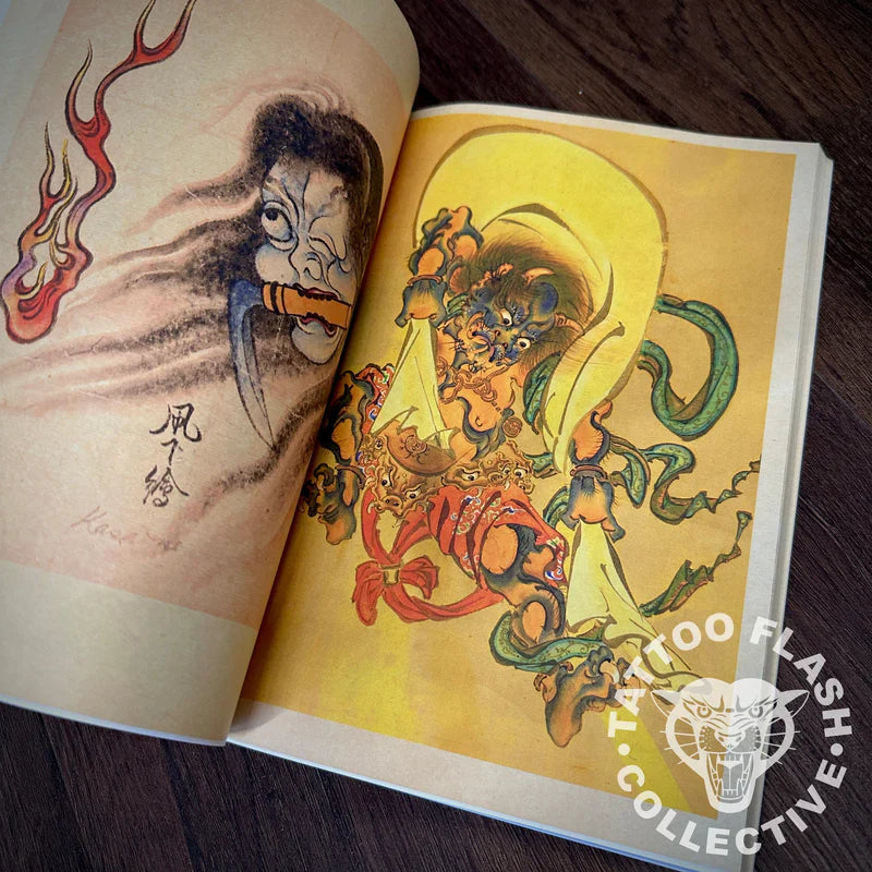 Ghosts and Demons Tattoo Flash — Softcover Book
