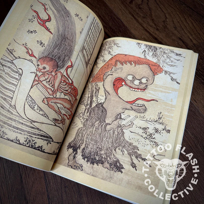 Ghosts and Demons Tattoo Flash — Softcover Book