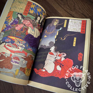 Ghosts and Demons Tattoo Flash — Softcover Book