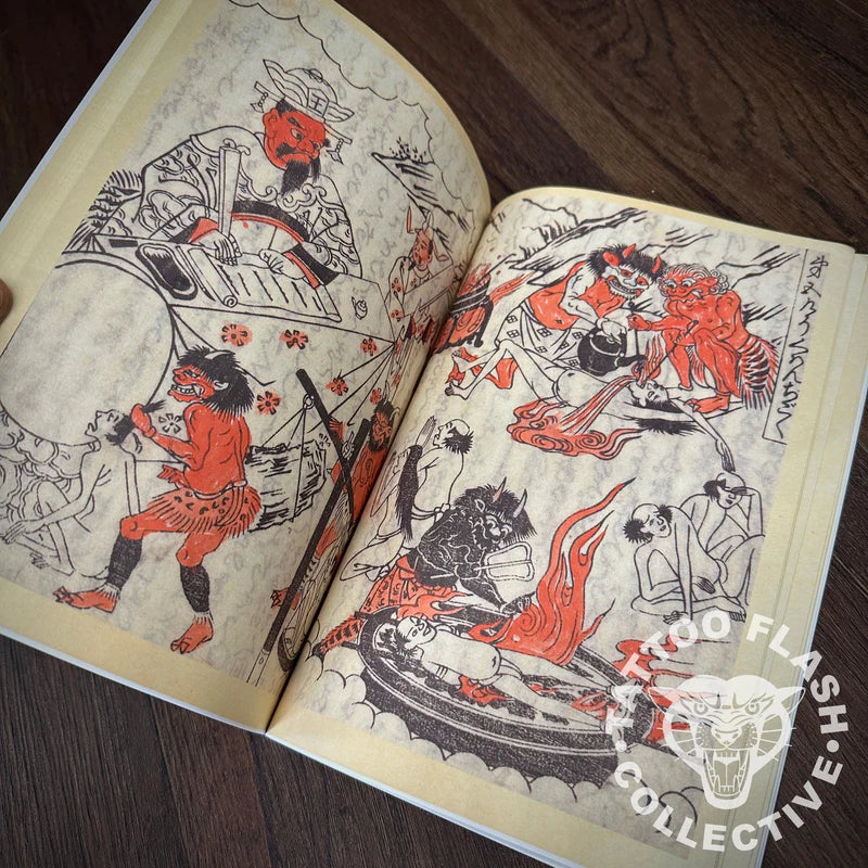 Ghosts and Demons Tattoo Flash — Softcover Book