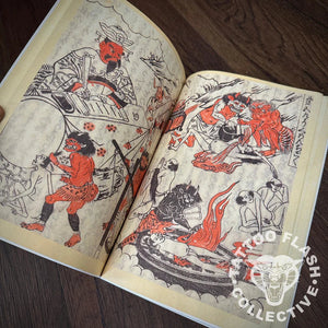 Ghosts and Demons Tattoo Flash — Softcover Book