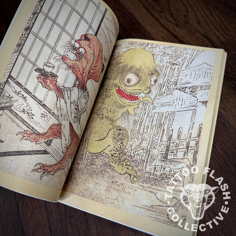 Ghosts and Demons Tattoo Flash — Softcover Book