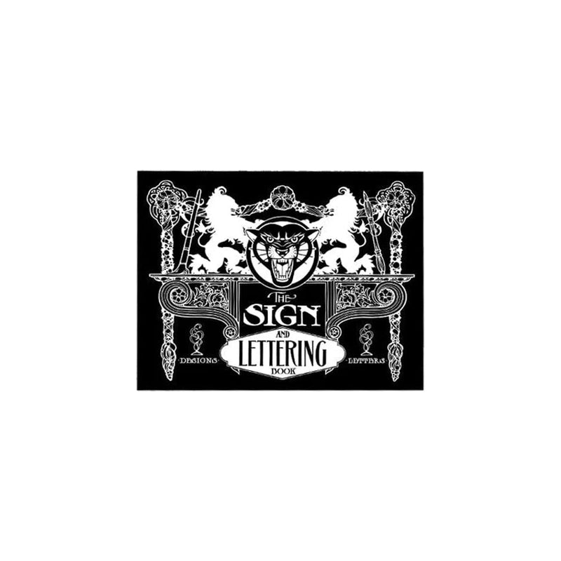 The Sign and Lettering Book — Softcover Book