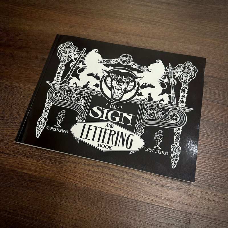 The Sign and Lettering Book — Softcover Book