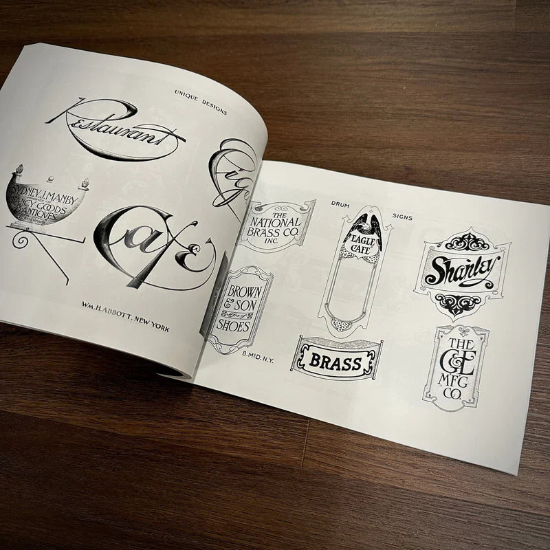 The Sign and Lettering Book — Softcover Book