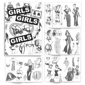 Girls Girls Girls — Softcover Book