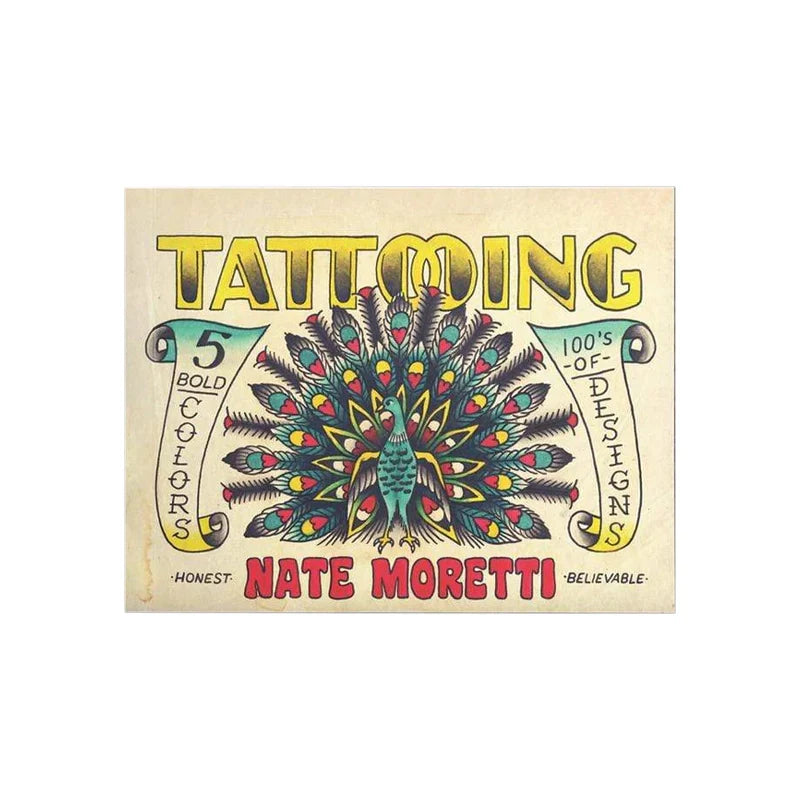 Nate Moretti Traditional Tattoo Book — Softcover Book