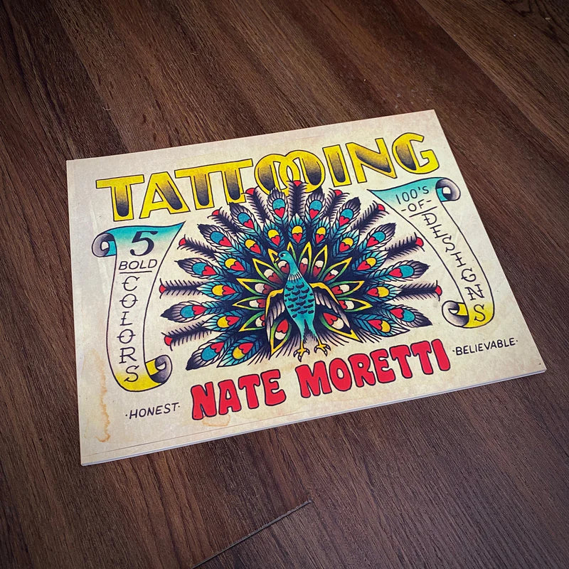 Nate Moretti Traditional Tattoo Book — Softcover Book