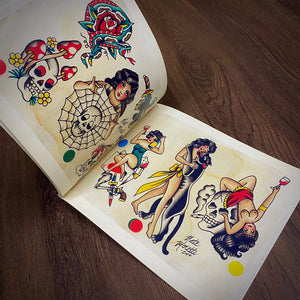 Nate Moretti Traditional Tattoo Book — Softcover Book