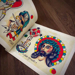 Nate Moretti Traditional Tattoo Book — Softcover Book
