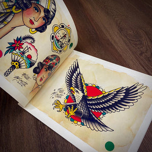 Nate Moretti Traditional Tattoo Book — Softcover Book
