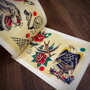 Nate Moretti Traditional Tattoo Book — Softcover Book