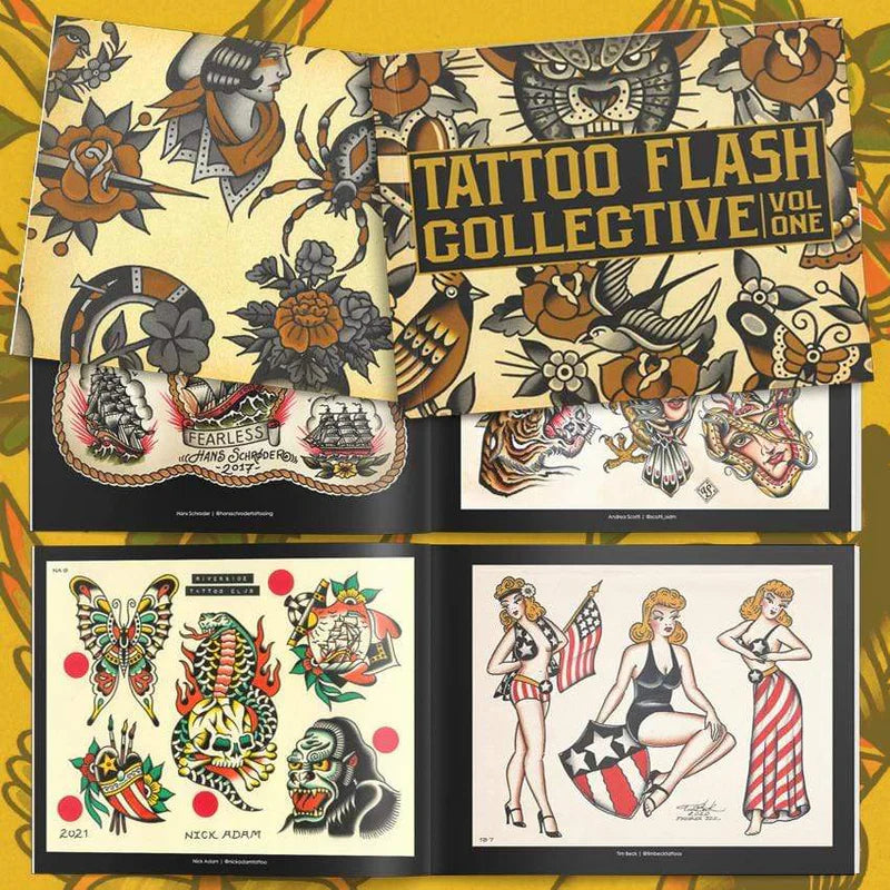 Tattoo Flash Collective Vol. 1 — Softcover Book
