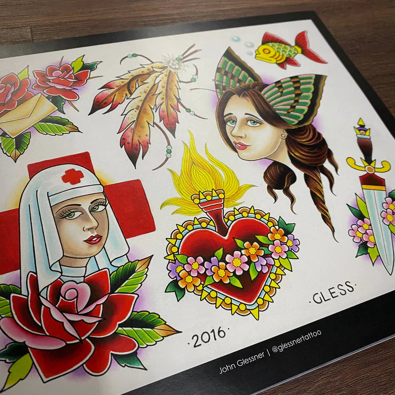 Tattoo Flash Collective Vol. 1 — Softcover Book